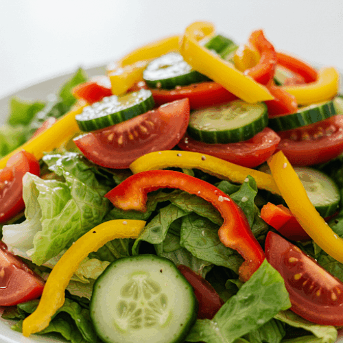Salada colorida